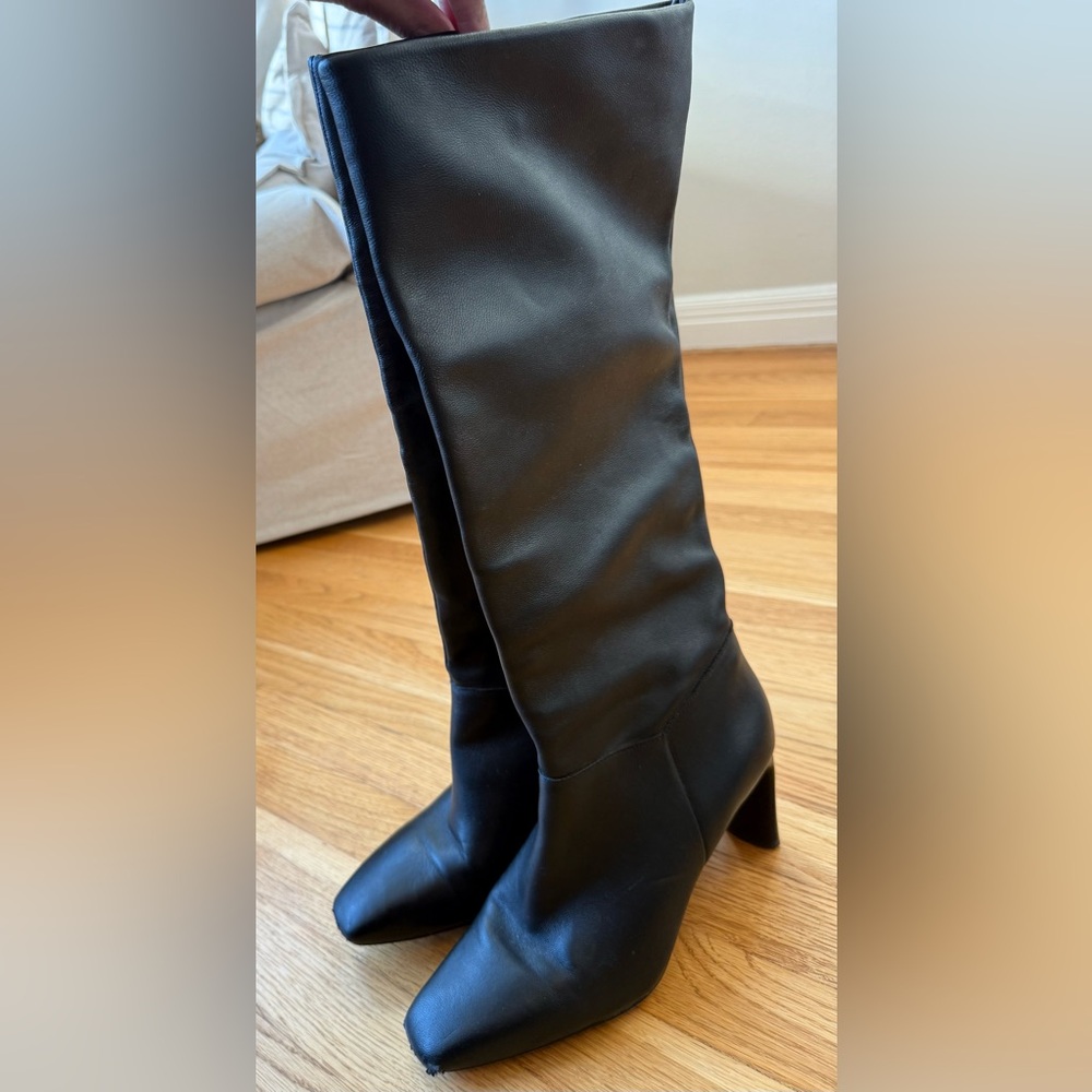 Vince Camuto - Black Hersha Knee High Boots